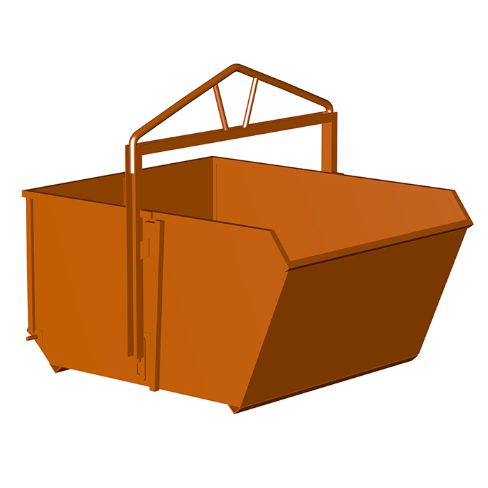 Debris container A type