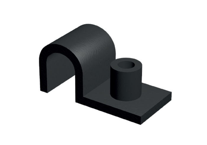 Klips mocujący z tworzywa sztucznego Typ A